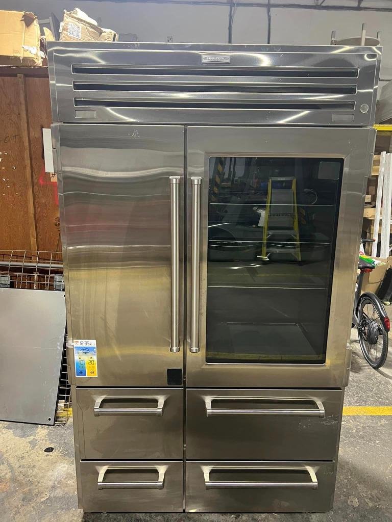 Sub-Zero 48" Fridge w/ Glass Door