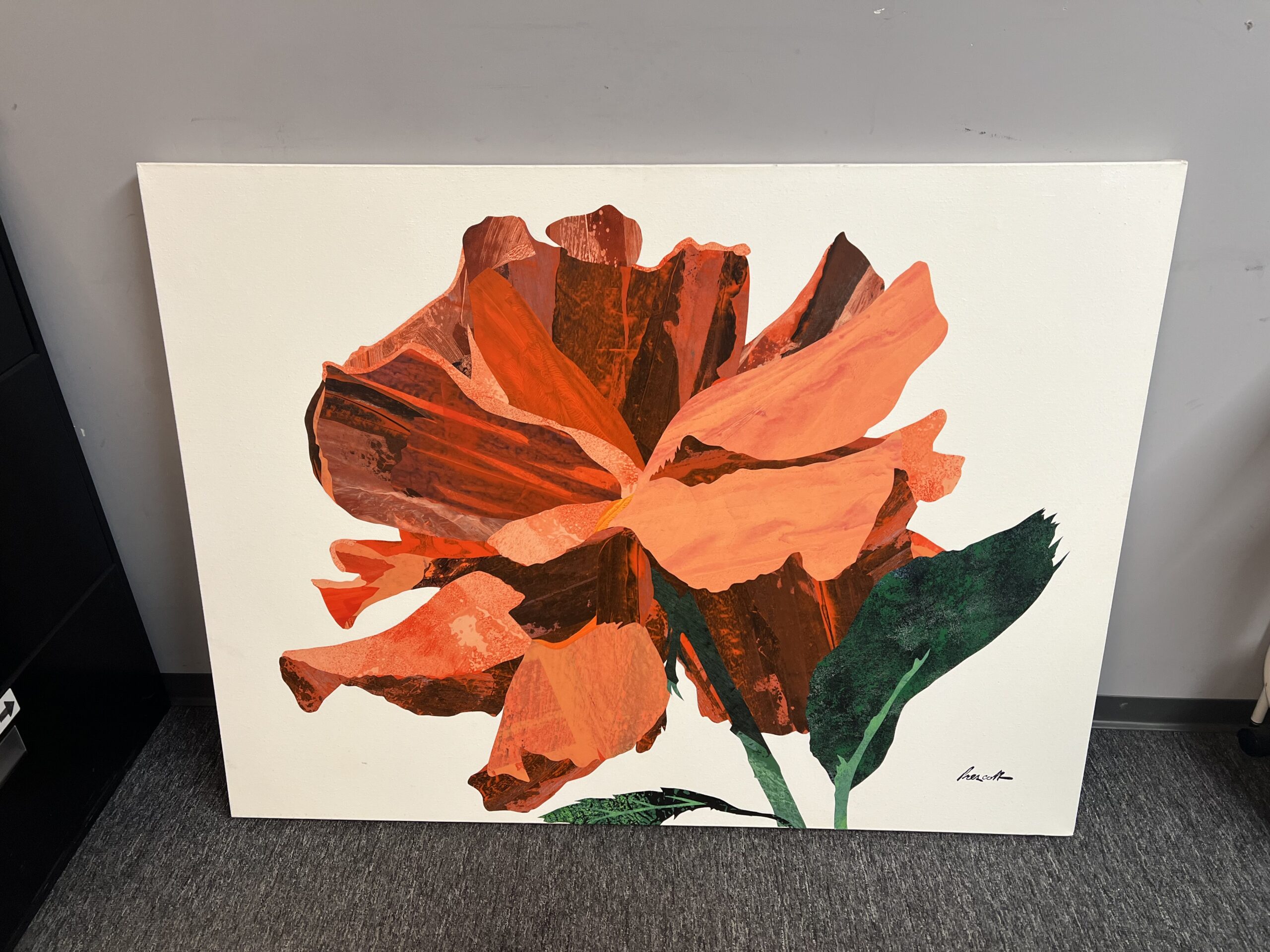 Ken Prescott Canna Painting - Image 3