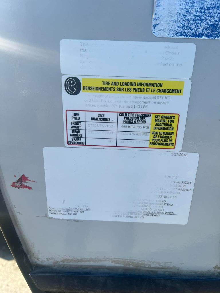 2018 Kodiak 331BHSL - Image 33