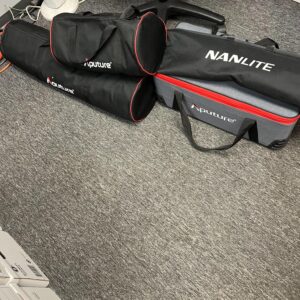 Aputure 300X Video Lights and Nanlite Forza Soft Box
