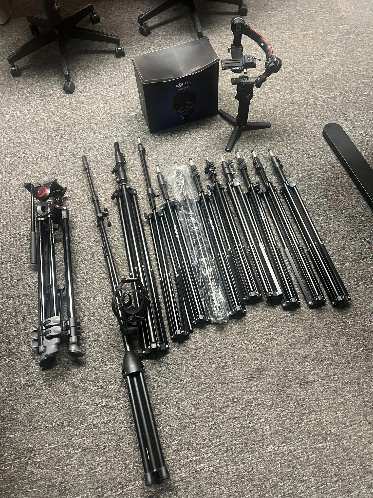DJI RS 2 Pro Combo and Tripods - Image 2