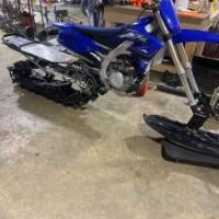 2021 Yamaha Timbersled YZ450F Snowbike - Image 6