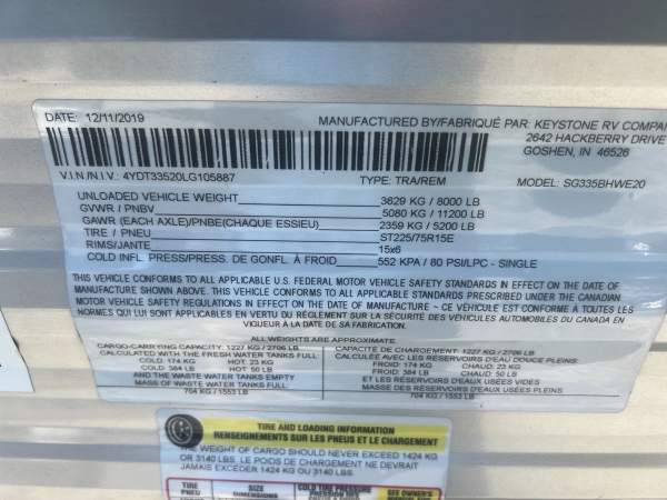 2020 Keystone Springdale 335BH - Image 43