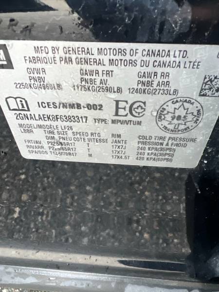 2015 Chevrolet Equinox LS 2WD - Image 18