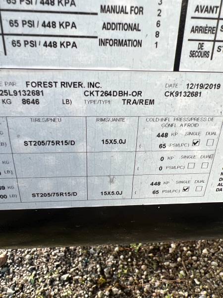 2020 Forest River Cherokee 264DBH - Image 25