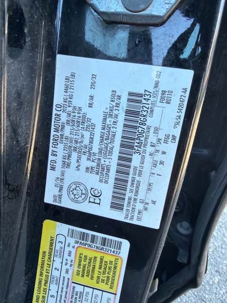 2016 Ford Fusion S - Image 20