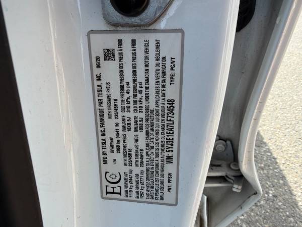 2020 Tesla Model 3 Standard - Image 20