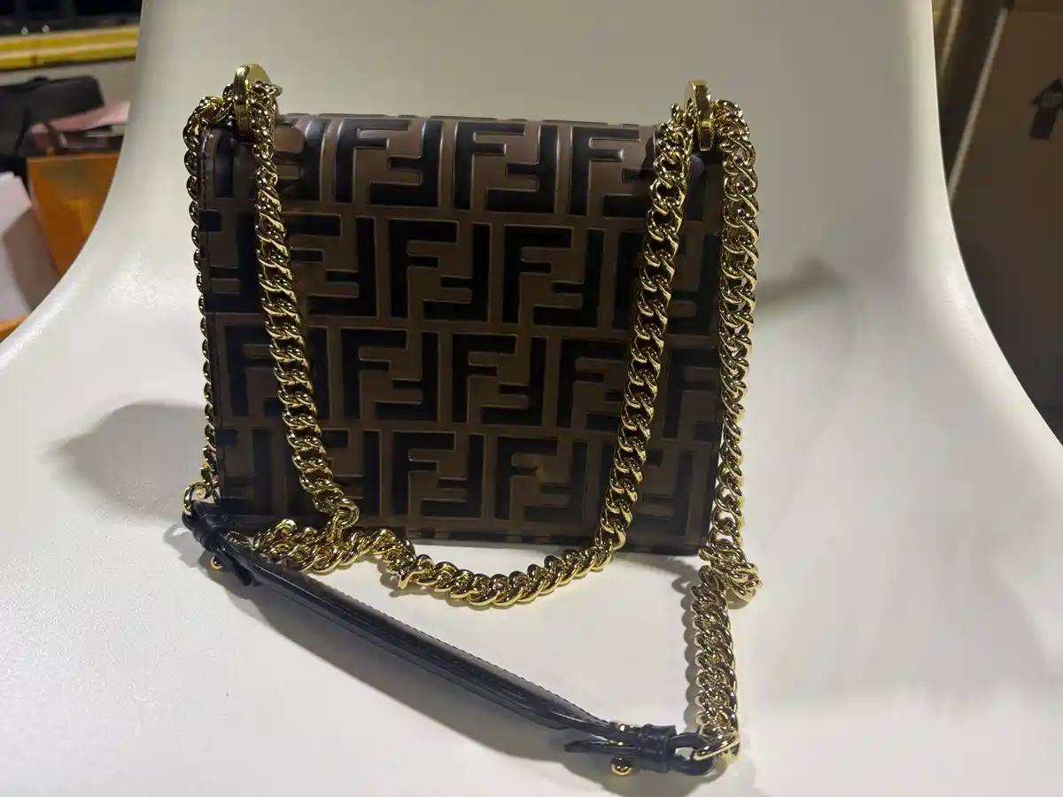 Fendi Zucca FF Kan U Shoulder/Crossbody bag - Image 3