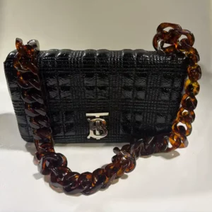 Burberry Small Lola Quilted Leather Shoulder Bag