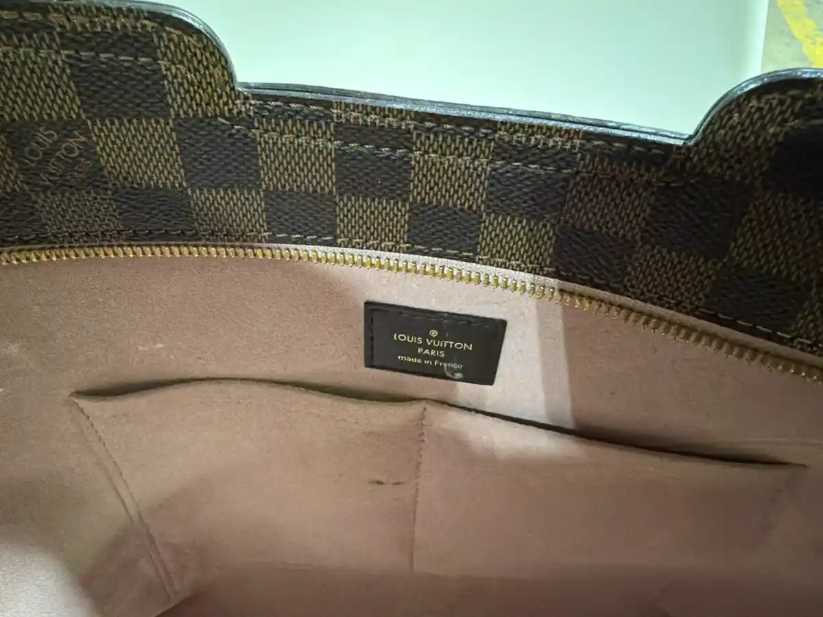 Damier Ebene Jersey Tote - Image 7